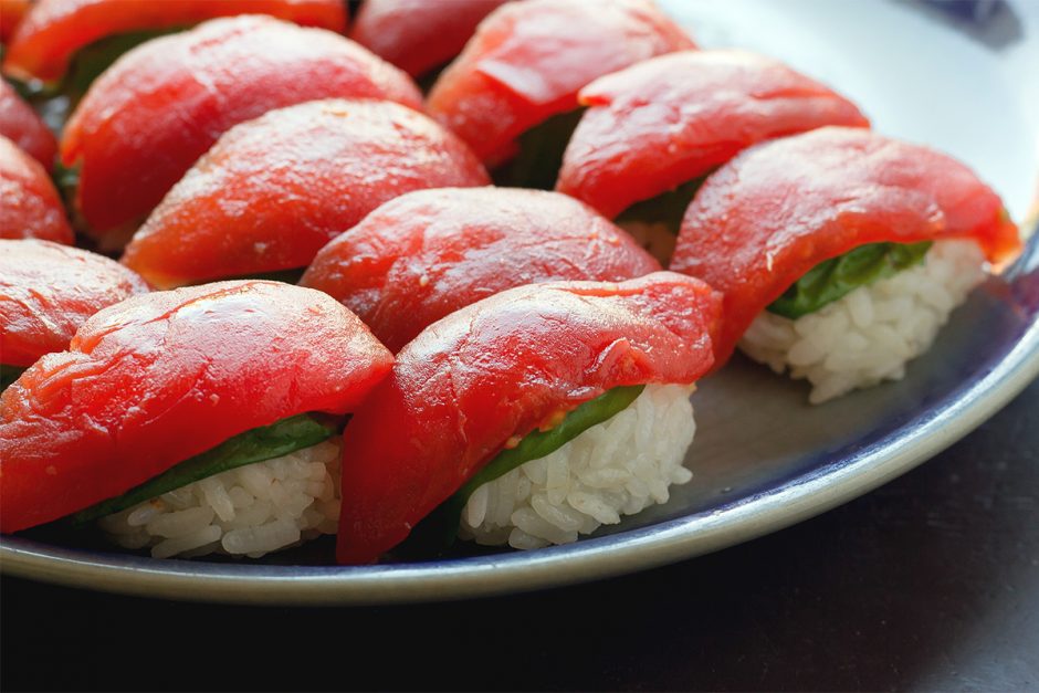 Sushi de Tomate